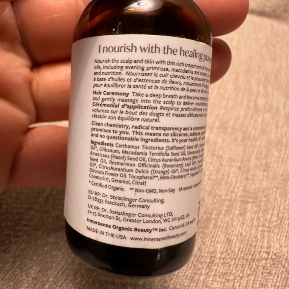 Harmonic Treatment Oil - Brown and White - Picture 3 of 10